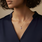 Wilderness Star & Birthstone Necklace